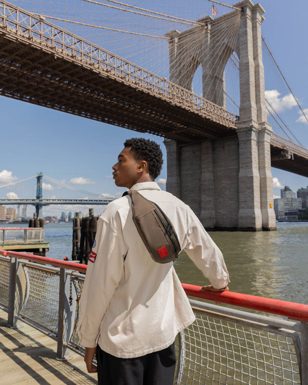 Manhattan Portage Waxed Nylon Waist Bag