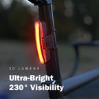 FEND Super Bike Lights under bike seat