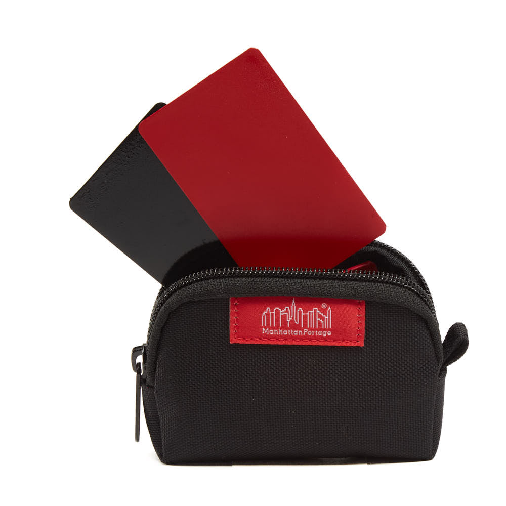 Manhattan Portage Coin Purse W/Divider black with cards