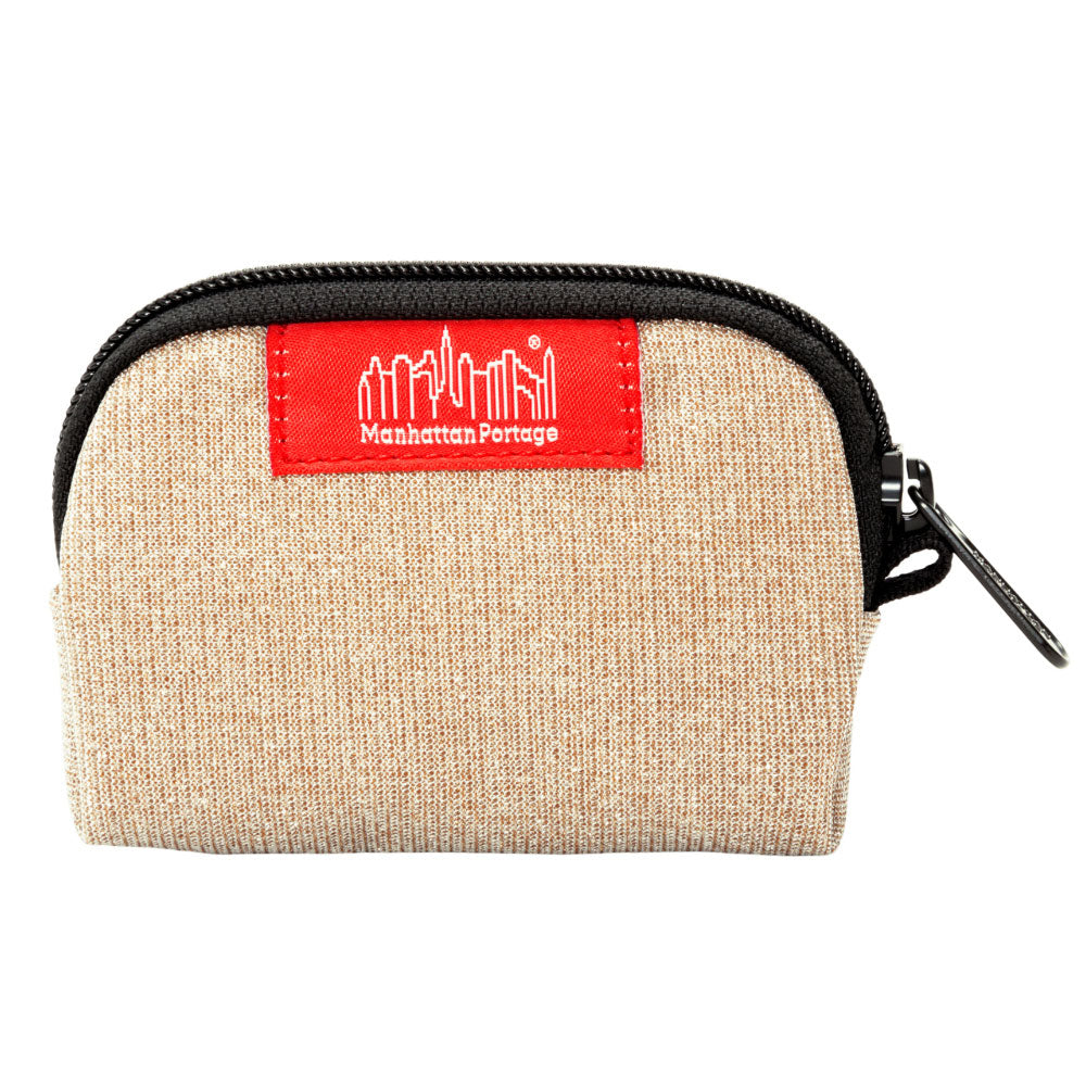 Manhattan Portage Midnight coin purse champagne front