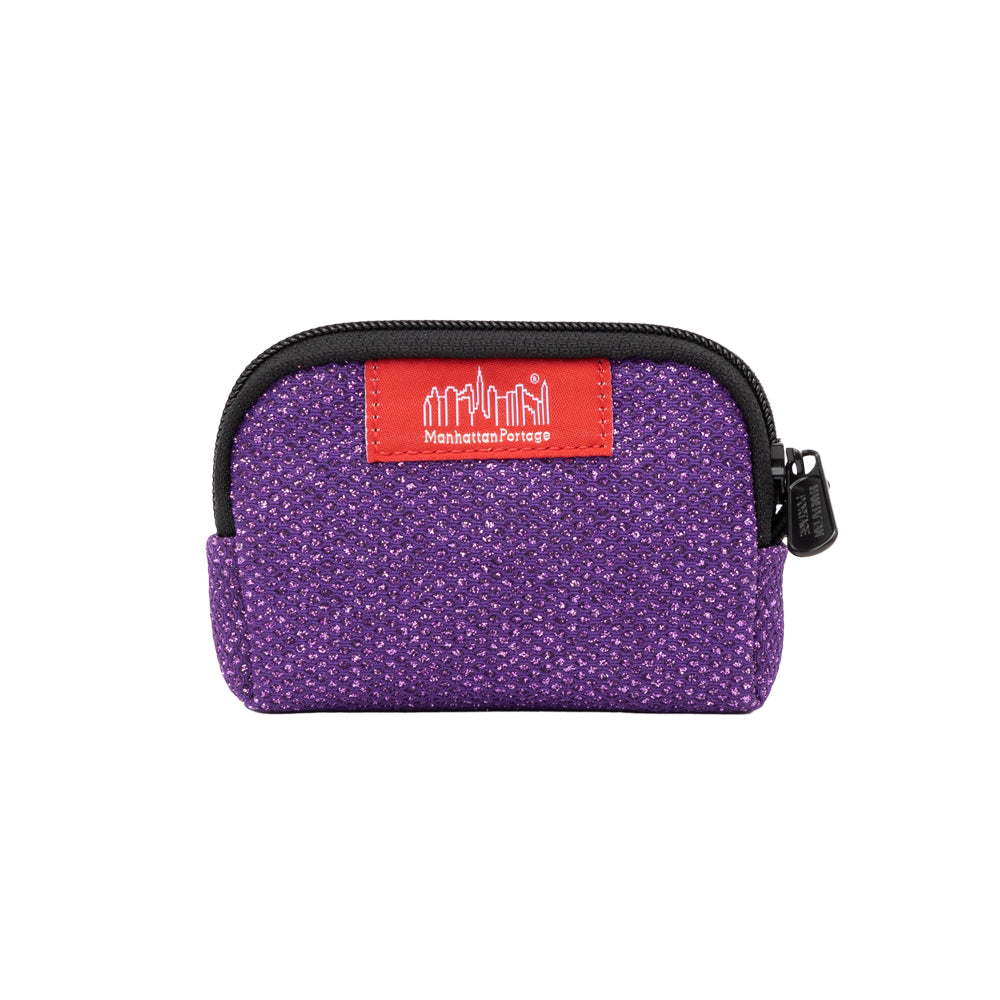Manhattan Portage Midnight coin purse purple front