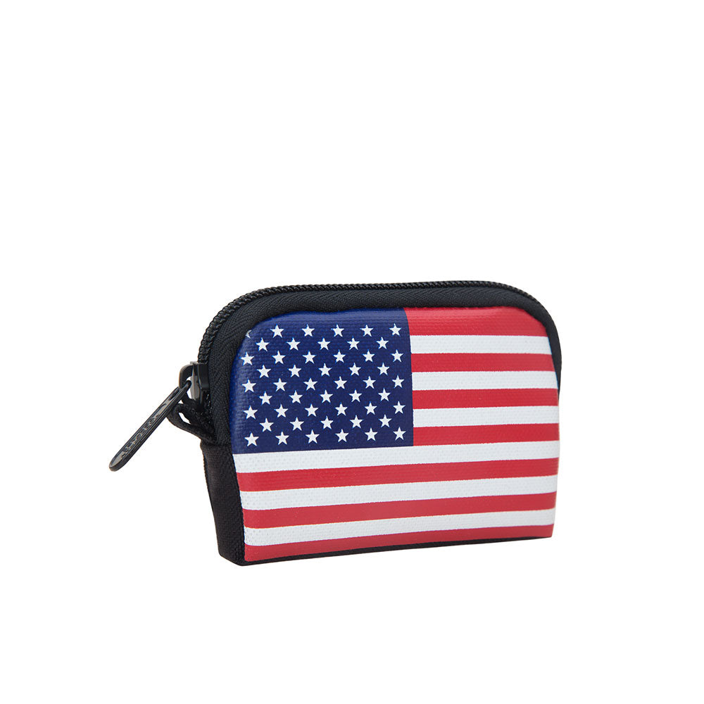 Manhattan Portage Stars and Stripes Coin Purse black back