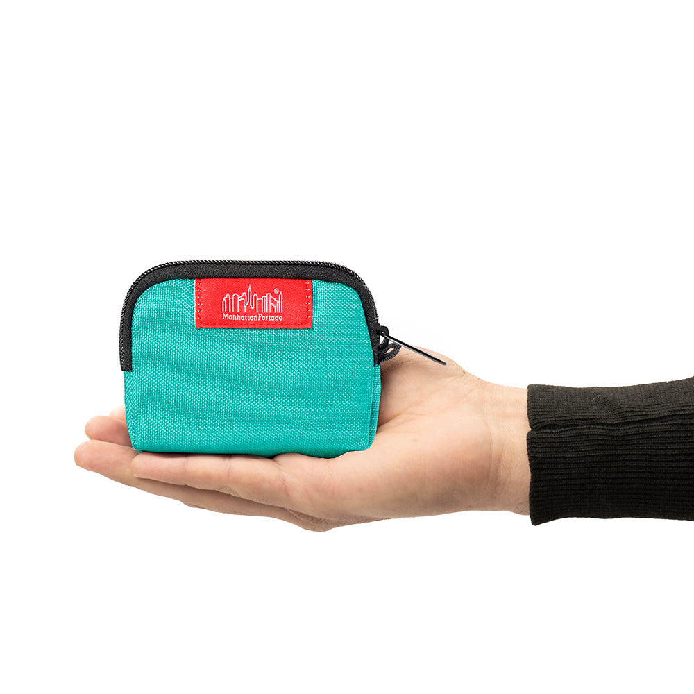 Manhattan Portage Coin Purse Aqua on hand