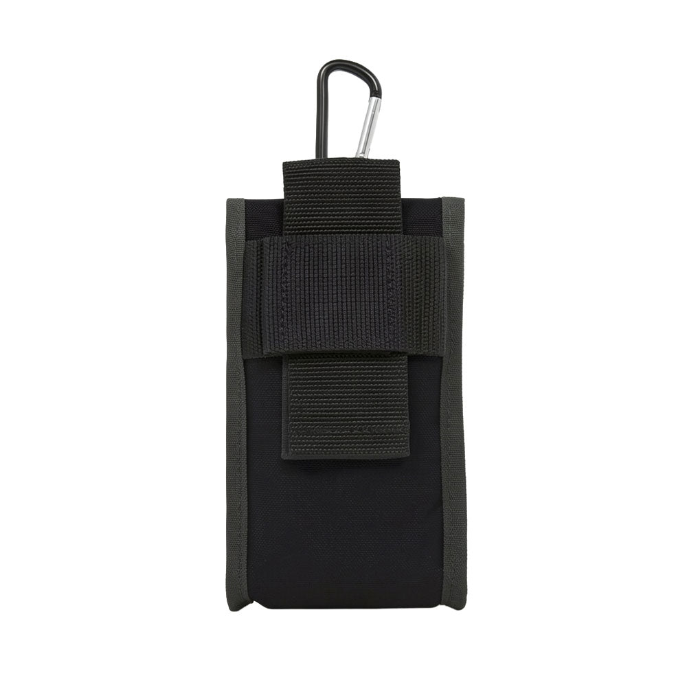 Manhattan Portage Smartphone Case (L) W/Clear Pocket black back