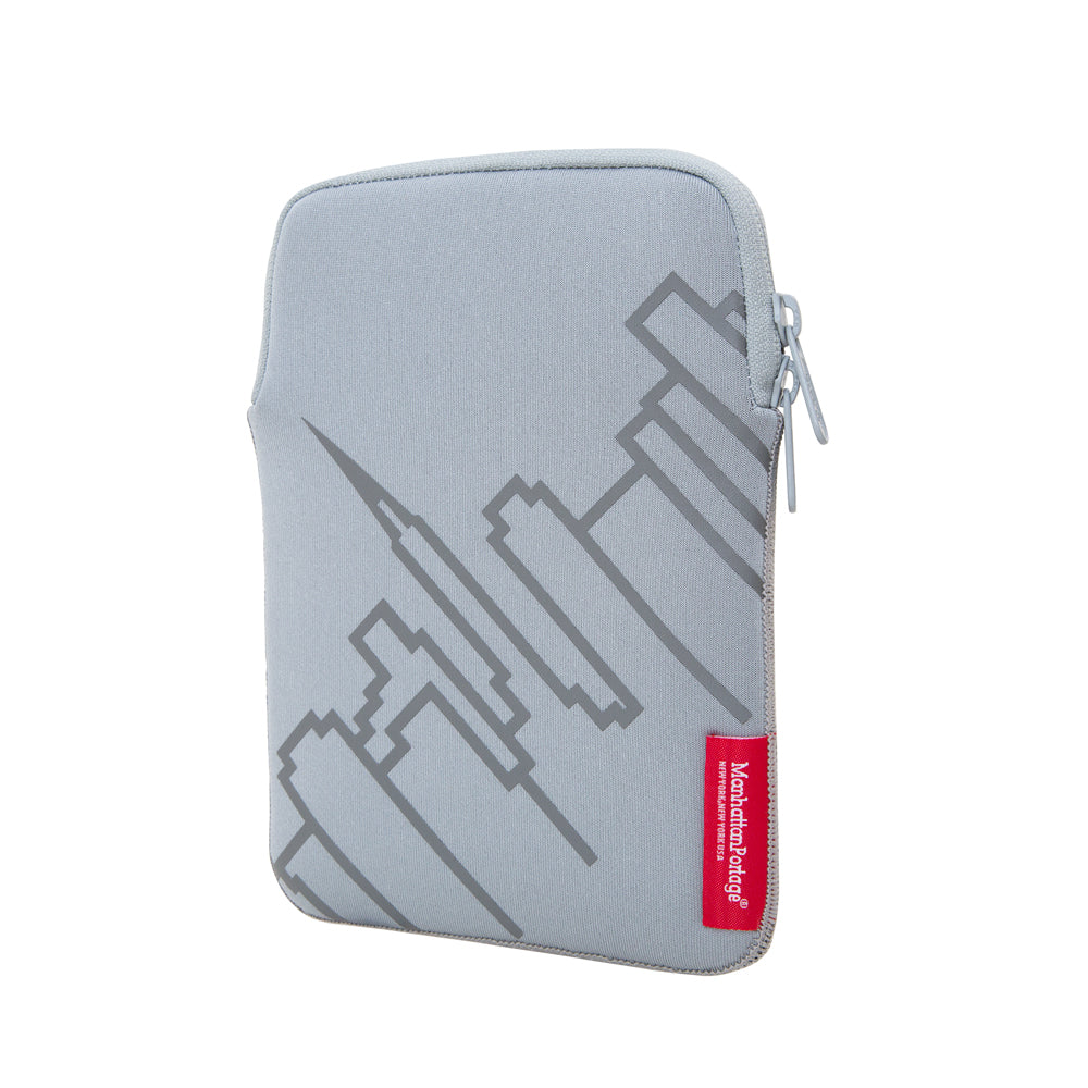Manhattan Portage Skyline iPad® Mini Sleeve (6-8 in.) Silver