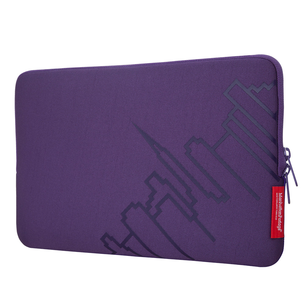Manhattan Portage Macbook Air Skyline Sleeve (11 in.) Purple