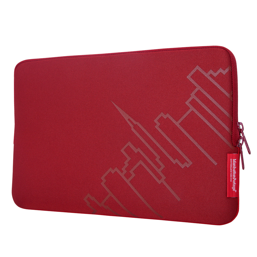 Manhattan Portage Macbook Air Skyline Sleeve (11 in.) Red