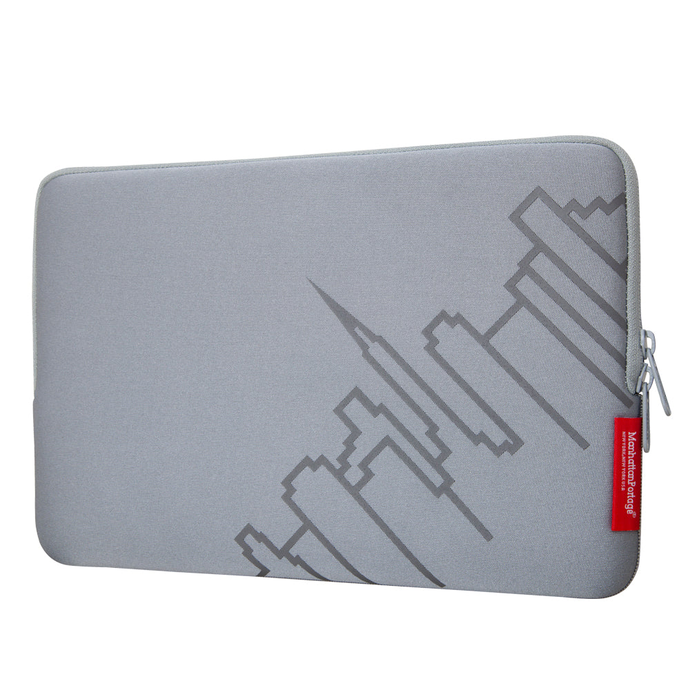 Manhattan Portage Macbook Air Skyline Sleeve (11 in.) Silver
