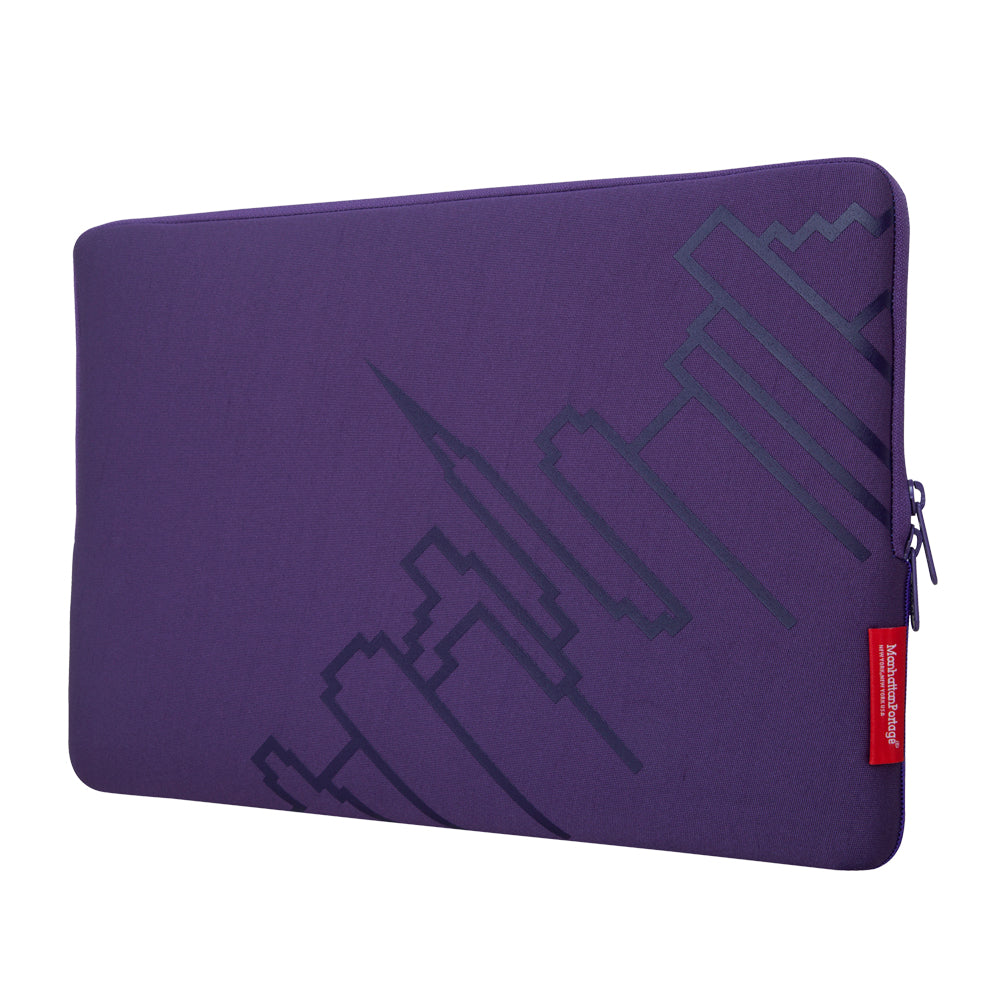 Manhattan Portage Macbook Pro Skyline Sleeve (15 in.) Purple