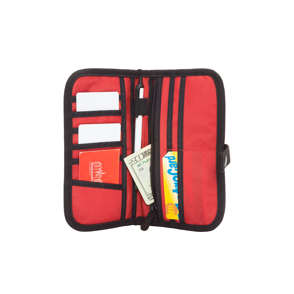 Manhattan Portage Waxed Nylon Continental Wallet