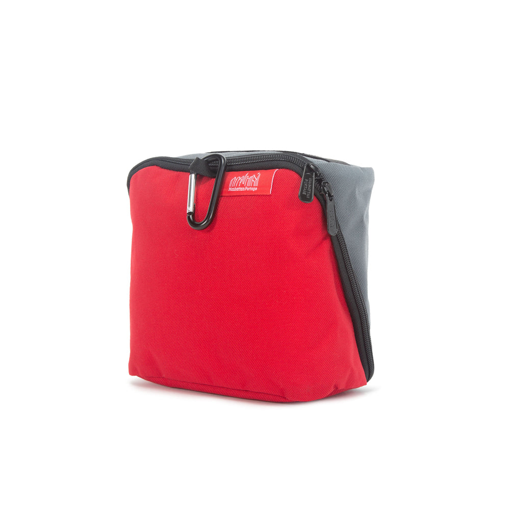 Manhattan Portage Newtown Toiletry Case RED GRY