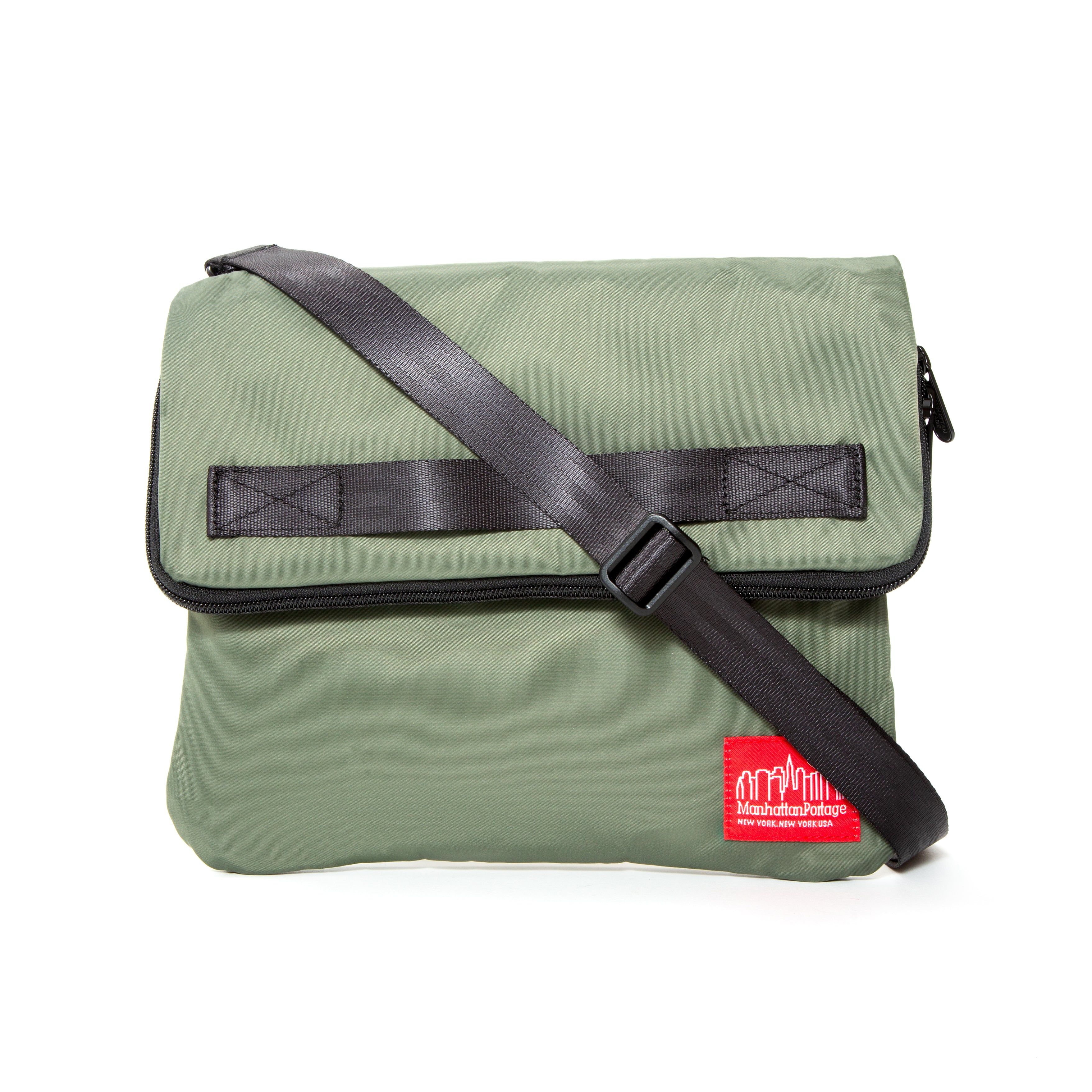 Manhattan Portage Flight Nylon Miller Shoulder Bag Olive