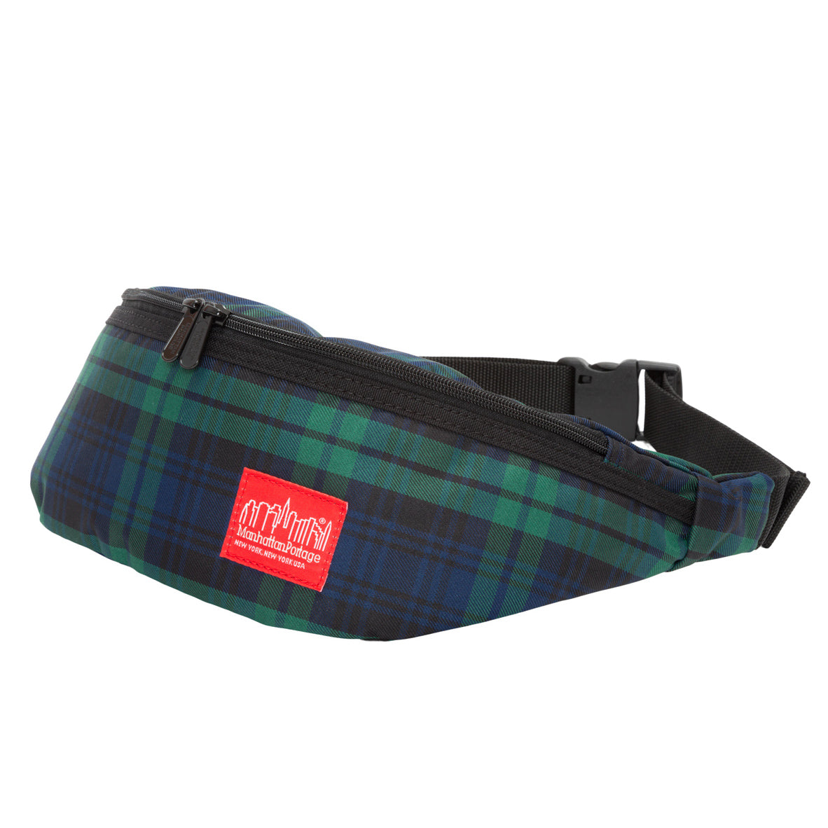 Manhattan Portage Plaid Brooklyn Bridge Waist Bag