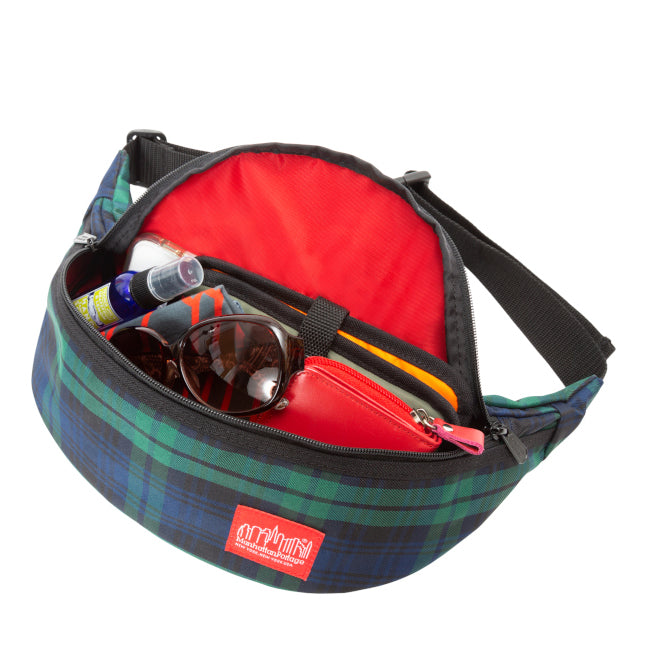 Manhattan Portage Plaid Brooklyn Bridge Waist Bag