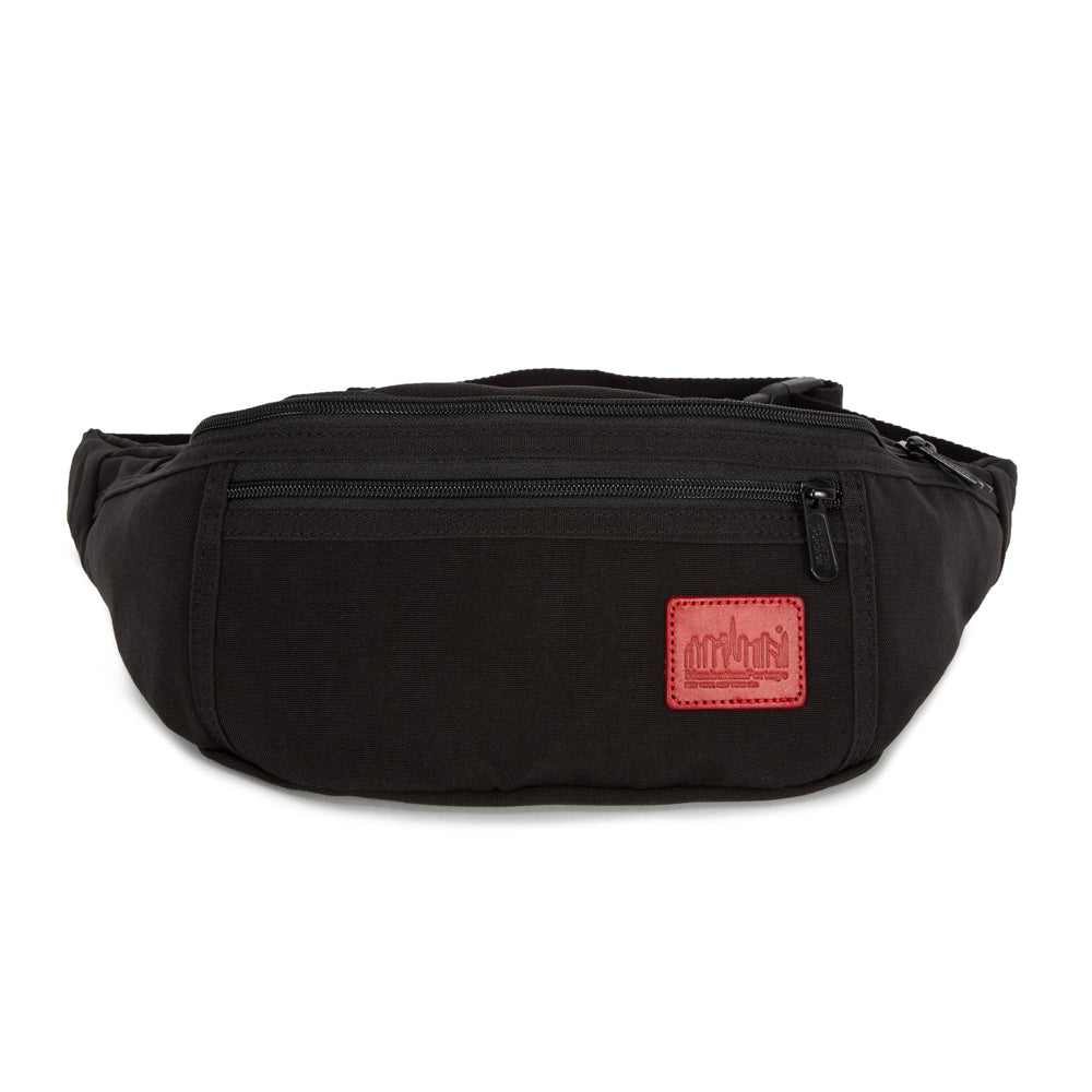Manhattan Portage Waxed Nylon Alleycat Waist Bag Black