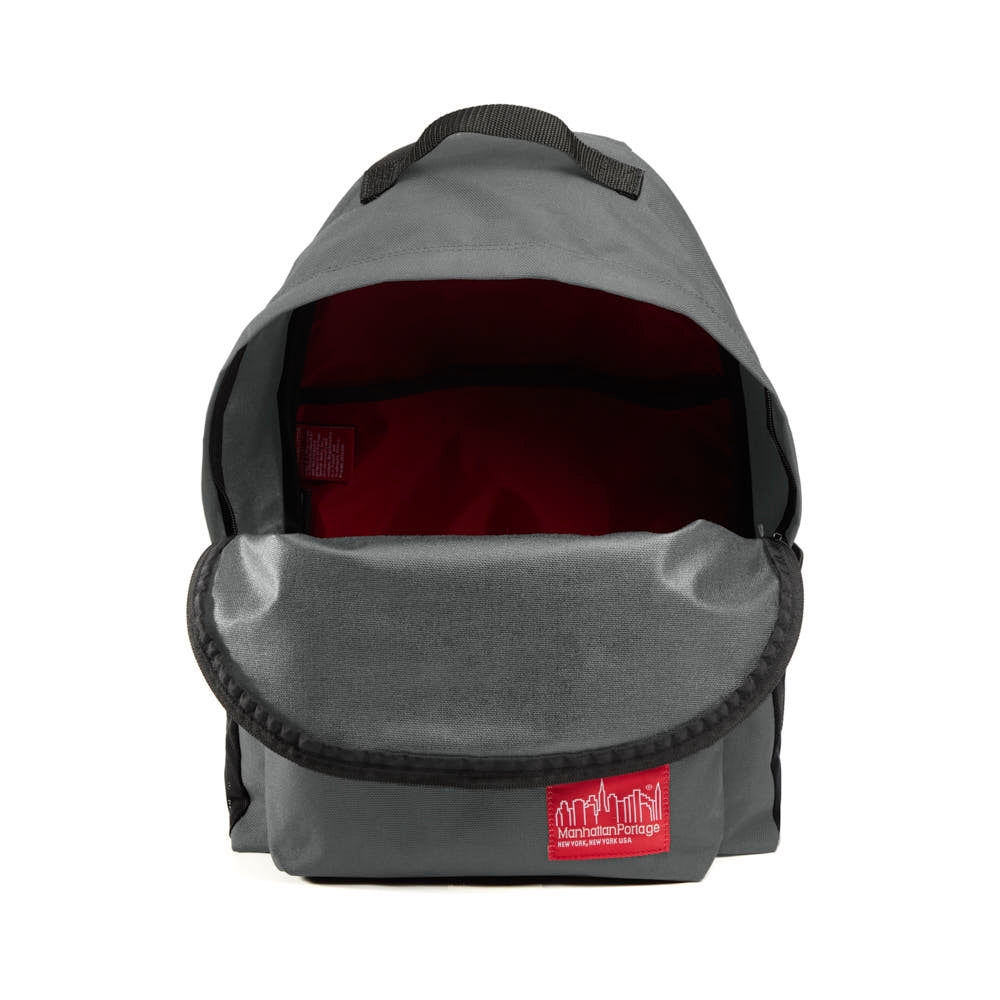 Manhattan Portage Big Apple Backpak (MD) Ver.2 Grey front pocket