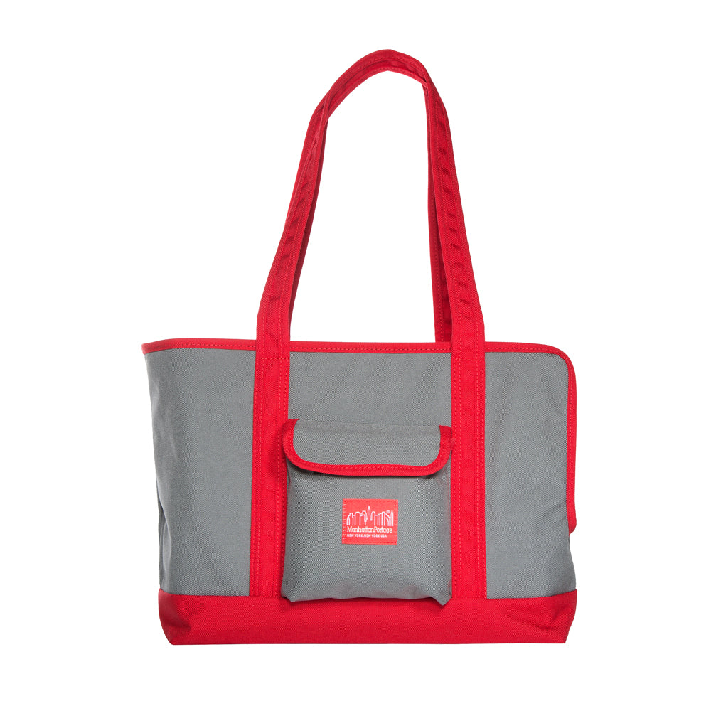 Manhattan Portage Pet Carrier Tote Bag Ver 2 GRY RED