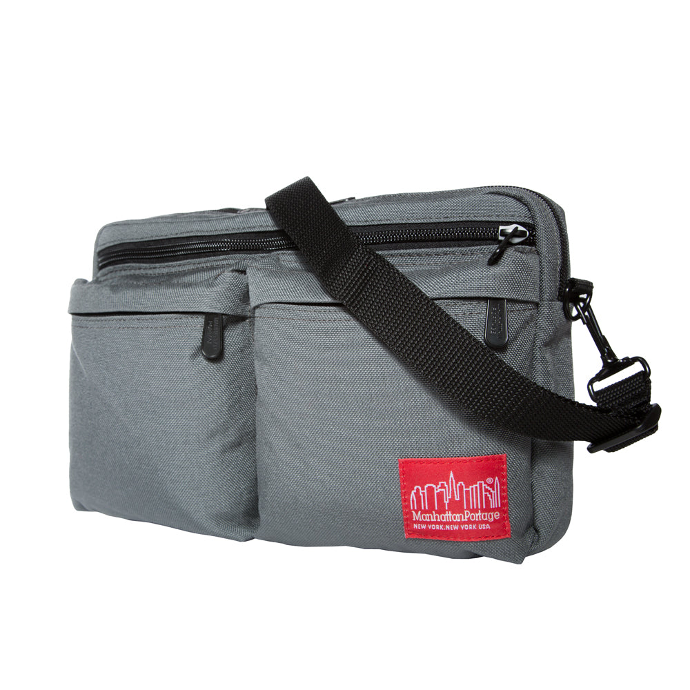 Manhattan Portage Albany Shoulder Bag Grey