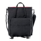 Manhattan Portage Commuter Laptop Bag (17") W/ Back Zipper Ver. 2 front pocket under flap