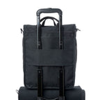 Manhattan Portage Commuter Laptop Bag (17") W/ Back Zipper Ver. 2 attach on luggage