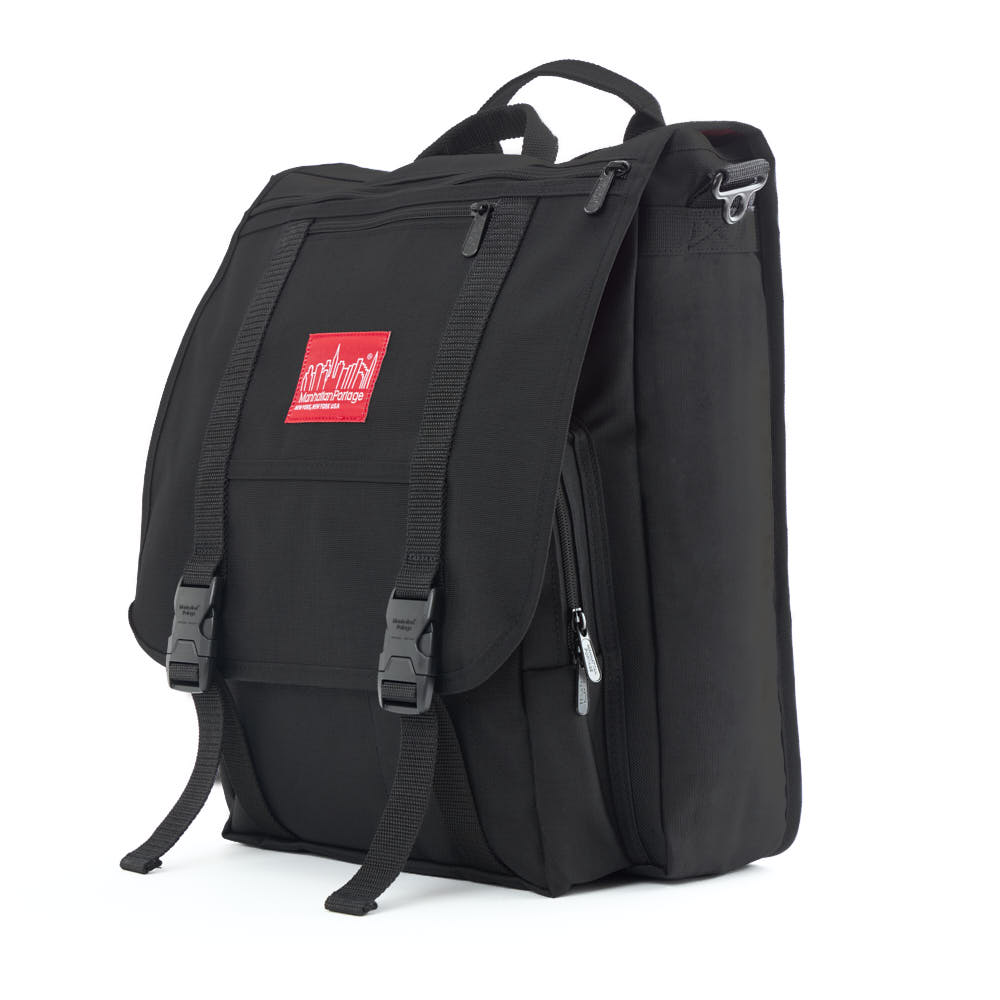 Manhattan Portage Commuter Laptop Bag (17") W/ Back Zipper Ver. 2 angle