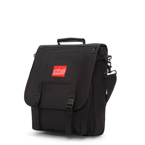 Manhattan Portage Commuter Laptop Bag (17 in.) With Back Zipper Black