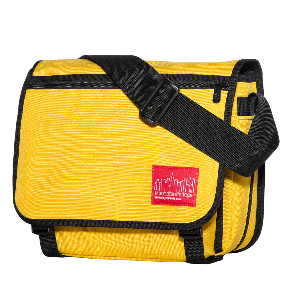 Manhattan Portage Europa (SM) With Back Zipper and Compartments Mustard