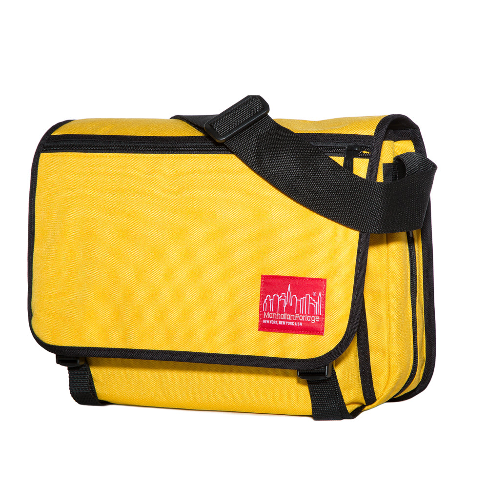 Manhattan Portage Europa (MD) With Back Zipper and Compartments Mustard