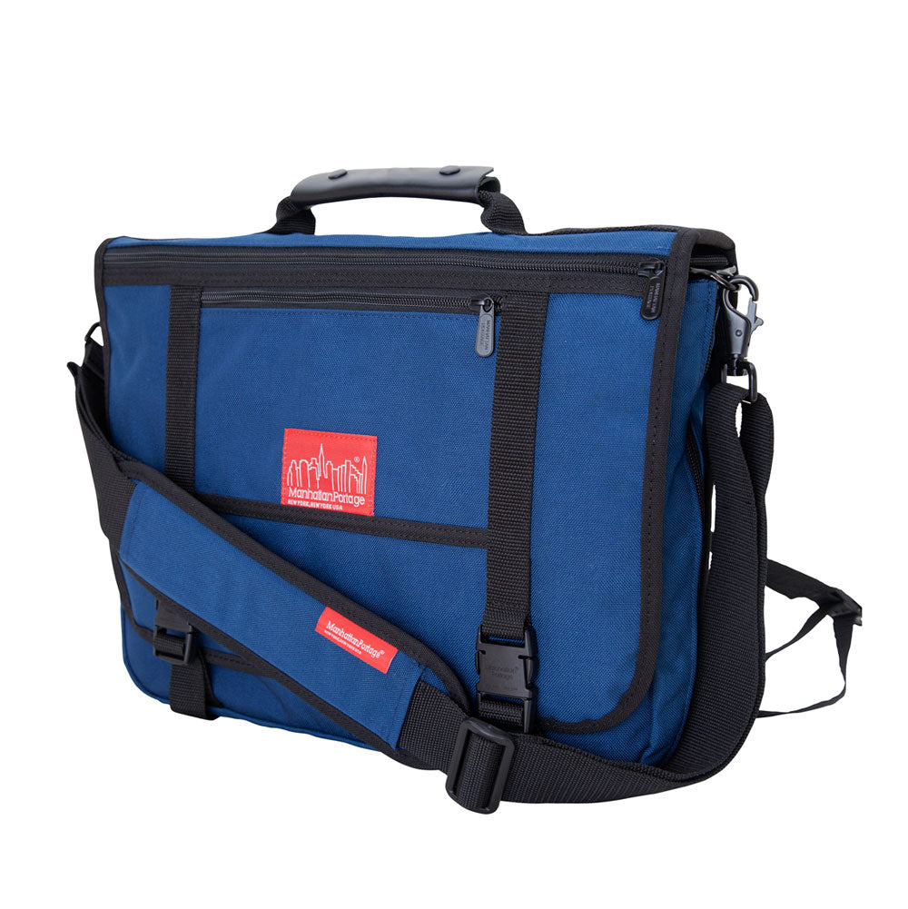 Manhattan Portage The Wallstreeter With Back Zipper Navy