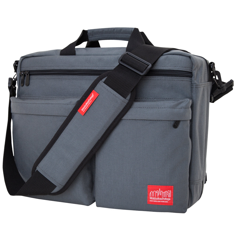 Manhattan Portage Tribeca Bag With Back Zipper Grey