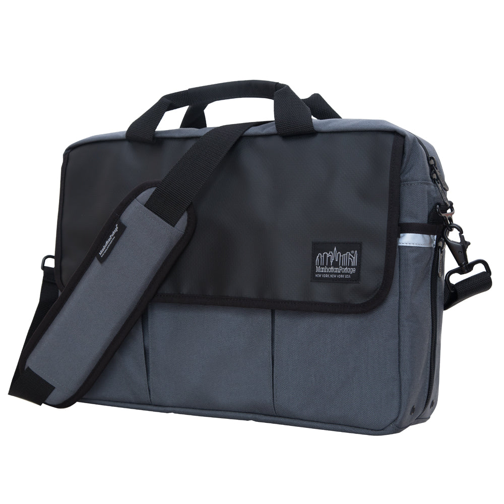 Manhattan Portage Webb Convertible Briefcase Grey