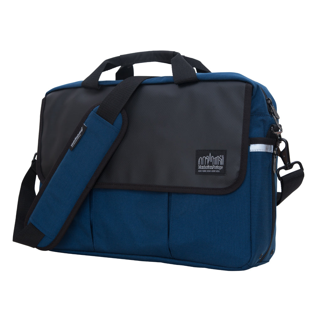 Manhattan Portage Webb Convertible Briefcase Navy