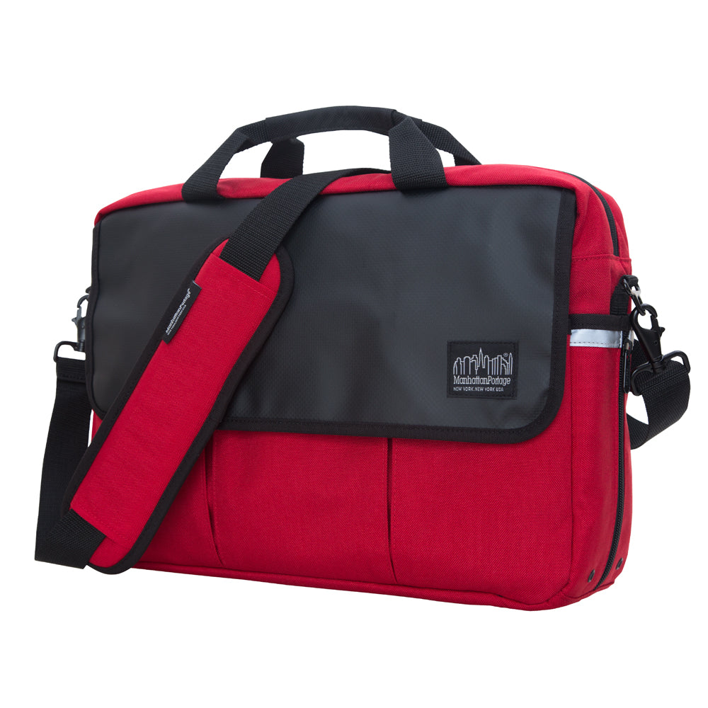 Manhattan Portage Webb Convertible Briefcase Red