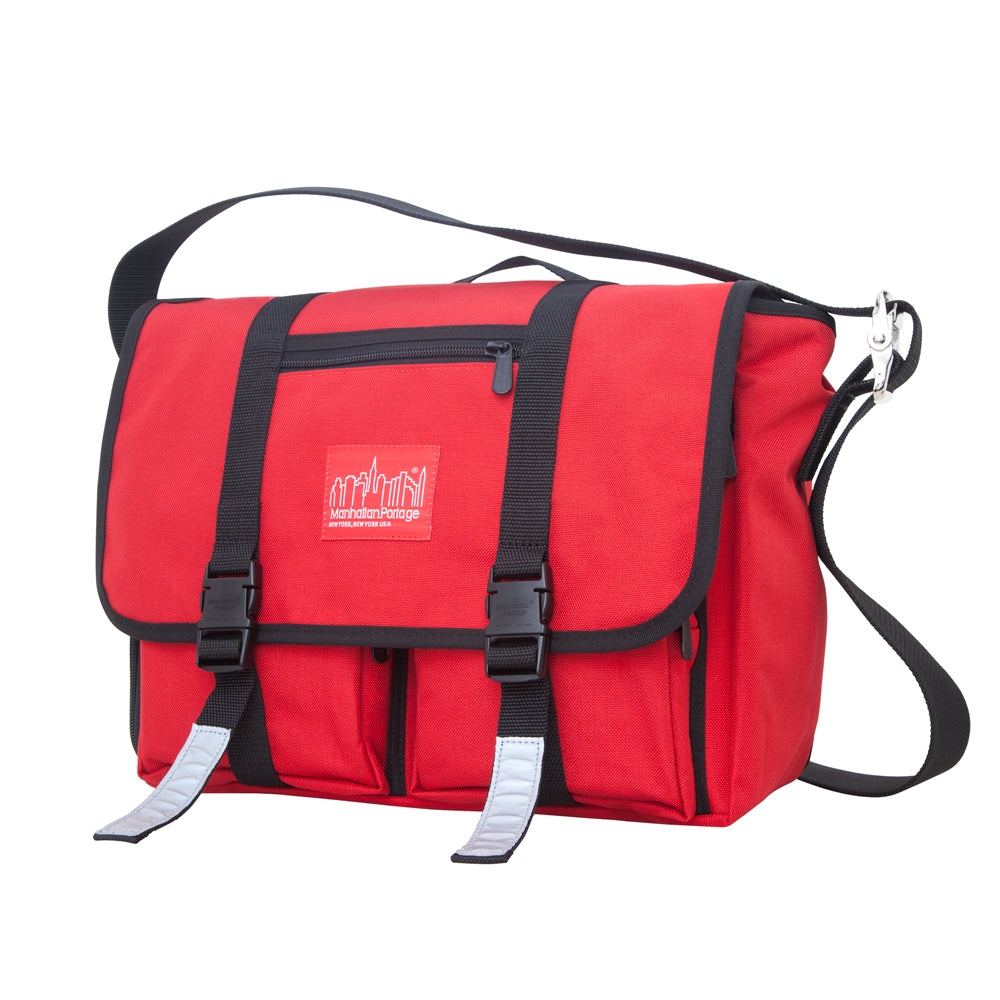 Manhattan Portage Trotter Messenger Bag Jr. (MD) Red