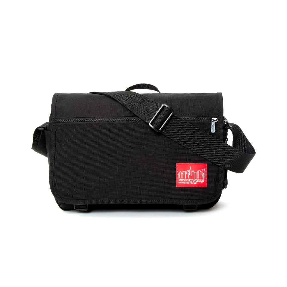 Manhattan Portage Delancey Shoulder Bag (LG) Black