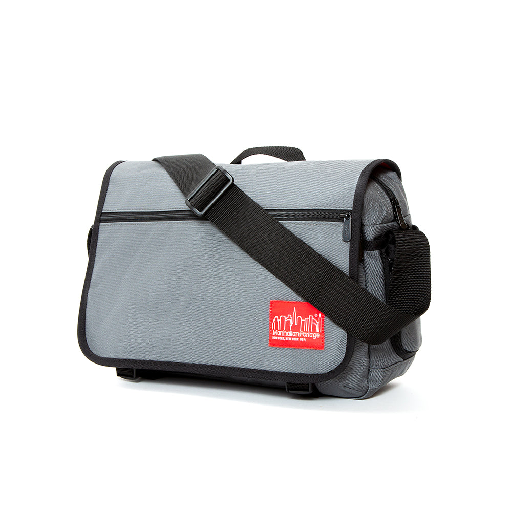 Manhattan Portage Delancey Shoulder Bag (LG) Grey