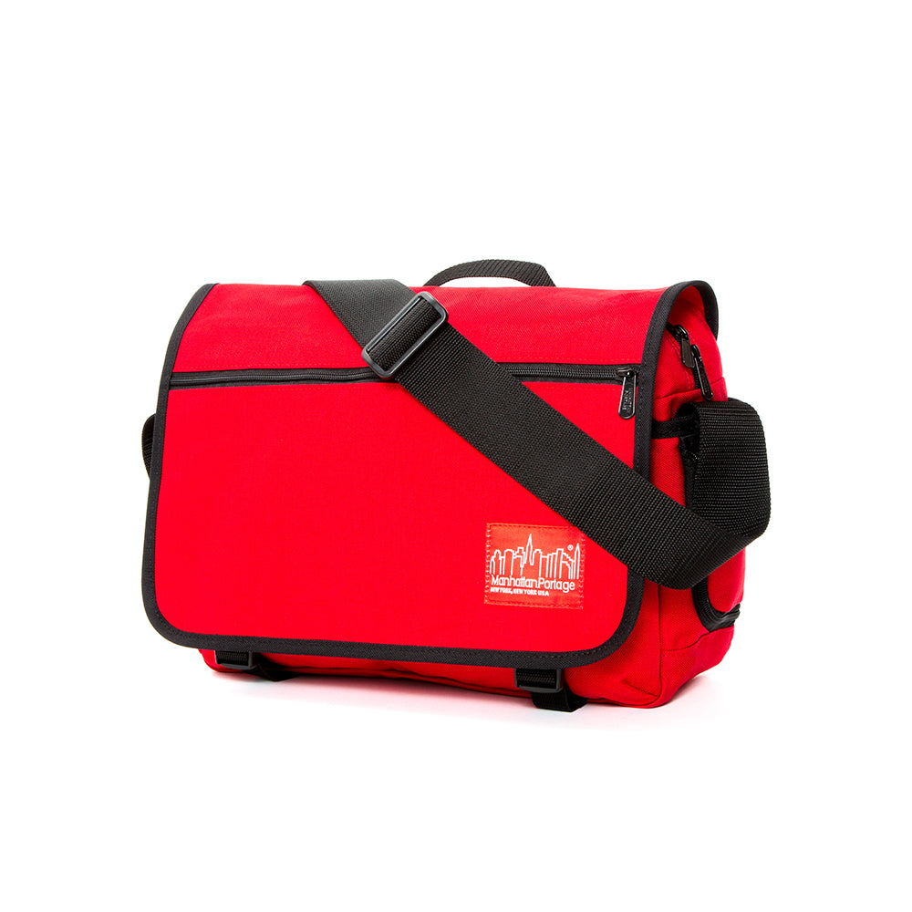 Manhattan Portage Delancey Shoulder Bag (LG) Red