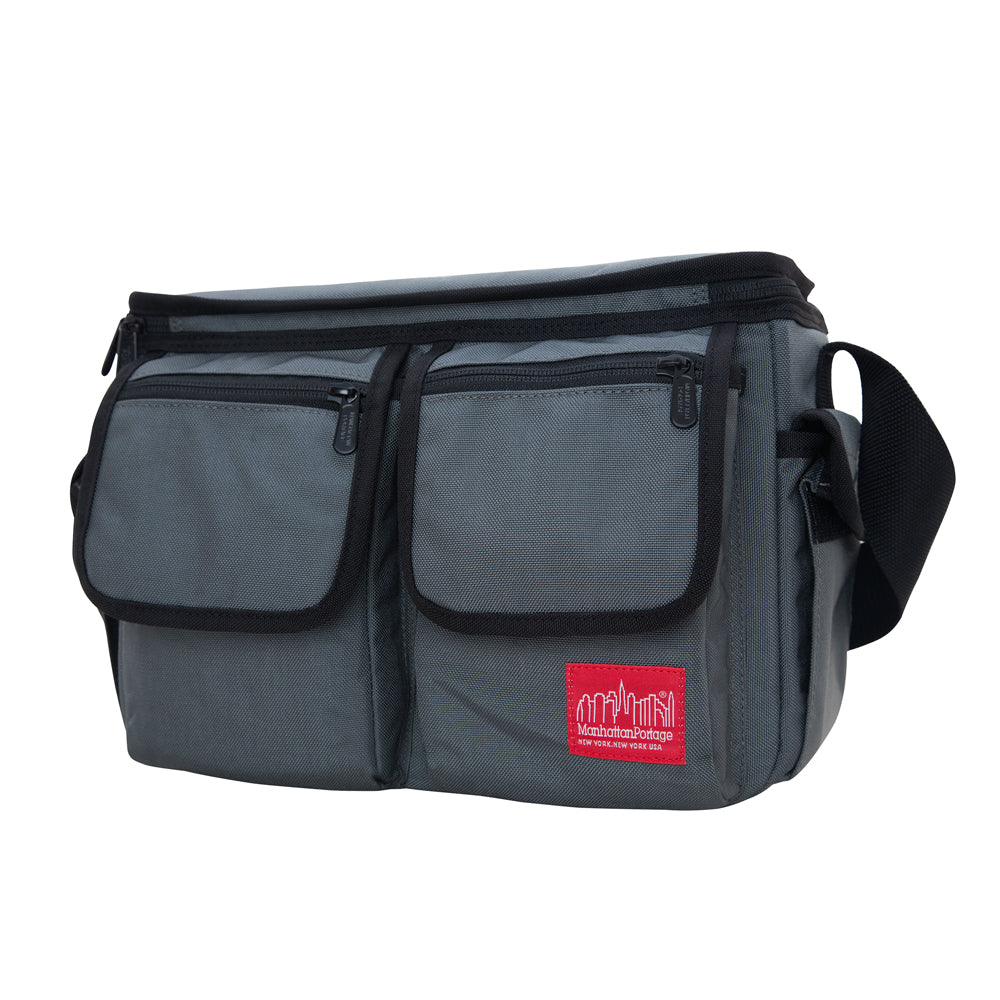 Manhattan Portage Shutterbug Messenger Bag Grey