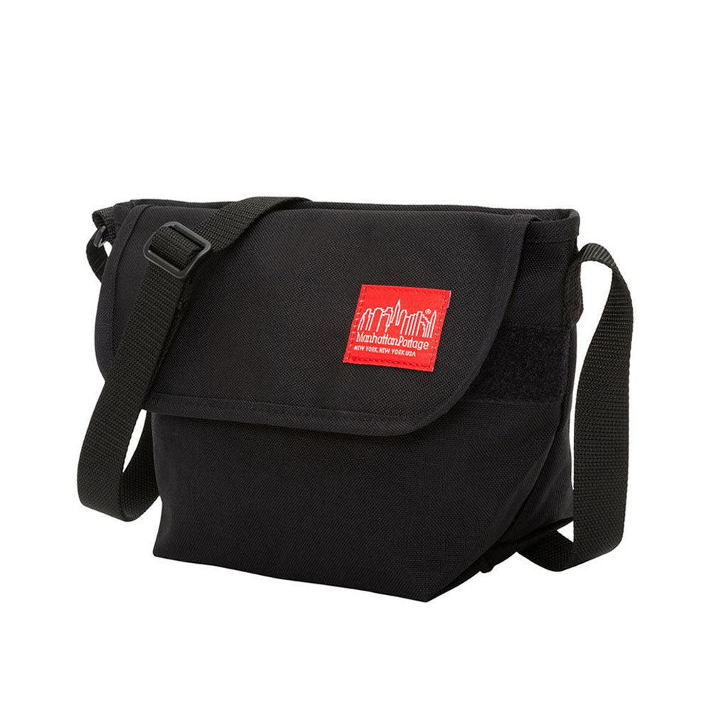 バッグ manhattan portageBLACK MESSENGER BAG (S) Mini NY Messenger Bag - Manhattan Portage