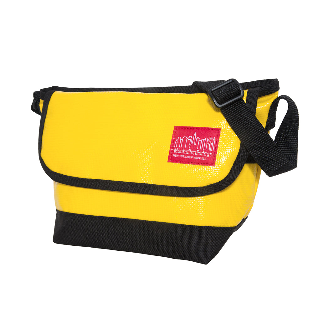 Manhattan Portage Vinyl Messenger Bag (XXS) Ver 2 Yellow