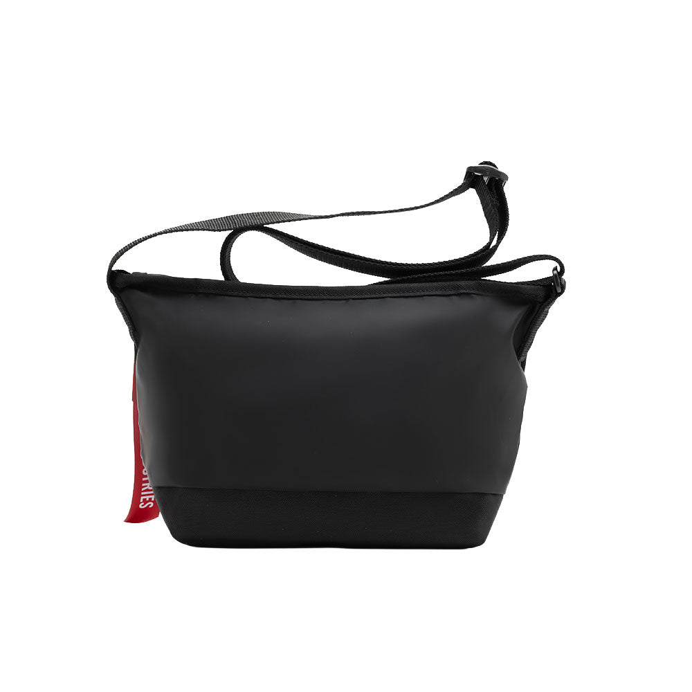 Manhattan Portage Nylon Messenger Bag JR (SM) ALPHA INDUSTRIES black back