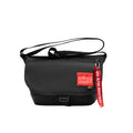 Manhattan Portage Nylon Messenger Bag JR (SM) ALPHA INDUSTRIES black front