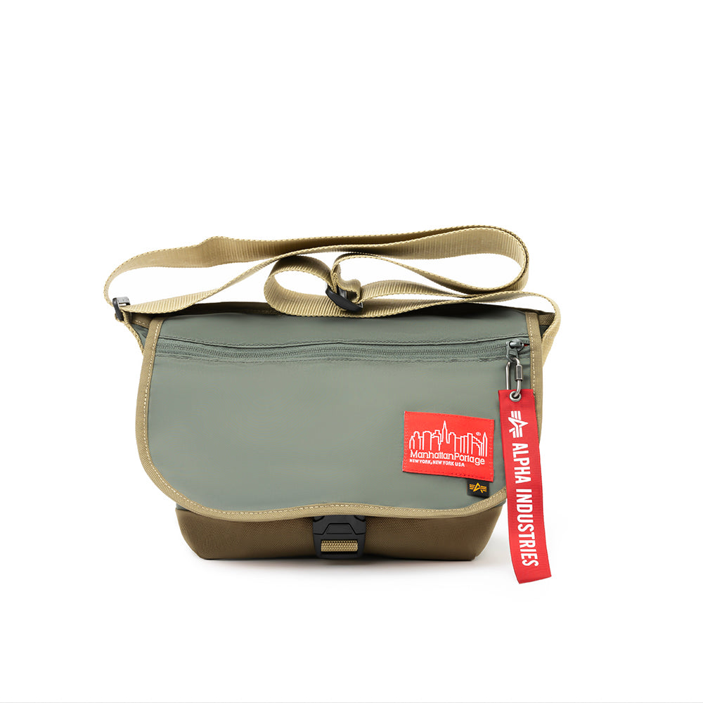 Manhattan Portage Nylon Messenger Bag JR (SM) ALPHA INDUSTRIES
