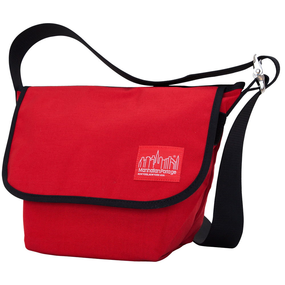 Manhattan Portage Vintage Messenger Bag (SM) Red