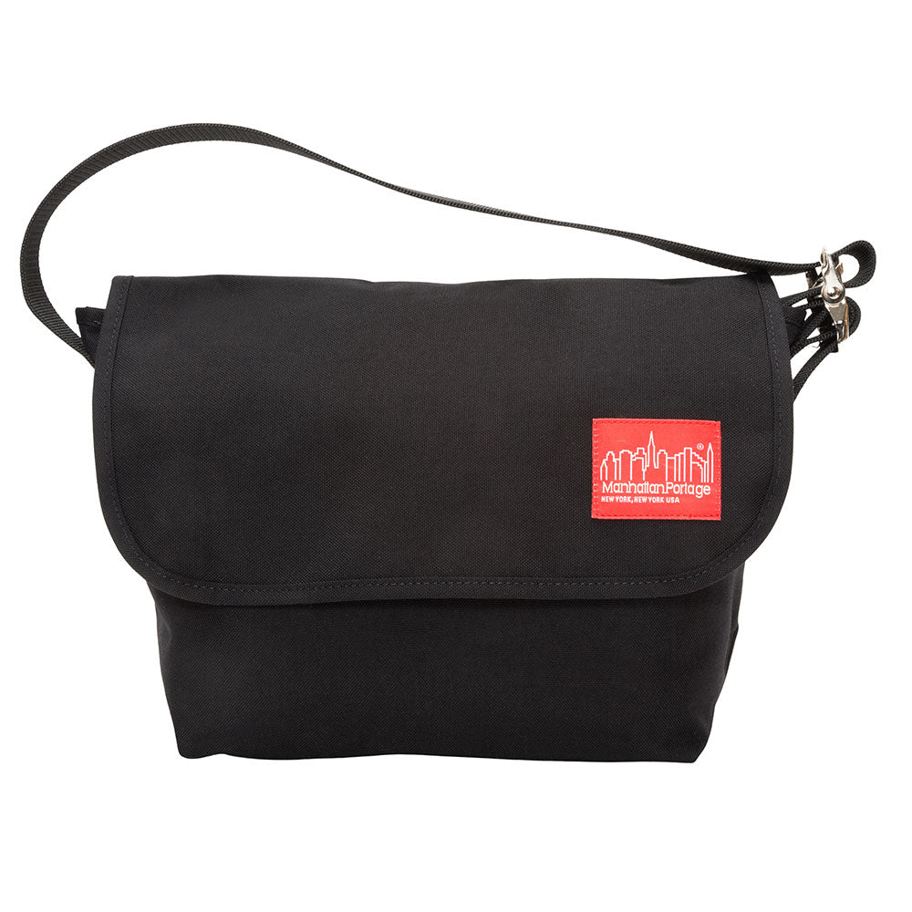 Manhattan Portage Vintage Messenger Bag JR (MD) Black