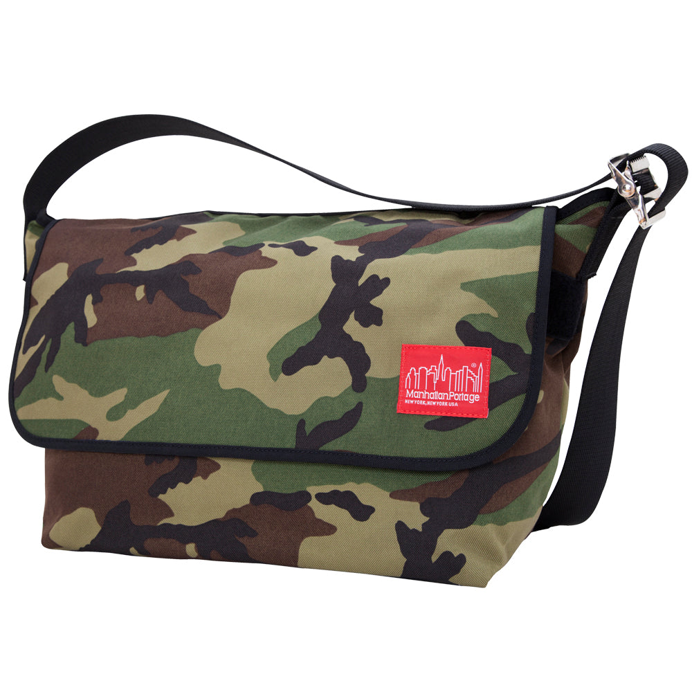 Manhattan Portage Vintage Messenger Bag (LG) Camouflage