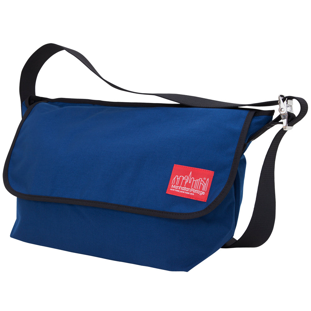 Manhattan Portage Vintage Messenger Bag (LG) Navy