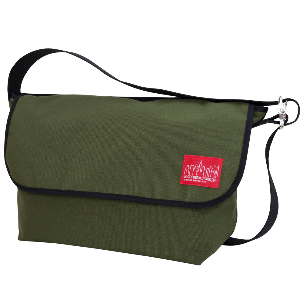 Manhattan Portage Vintage Messenger Bag (LG) Olive