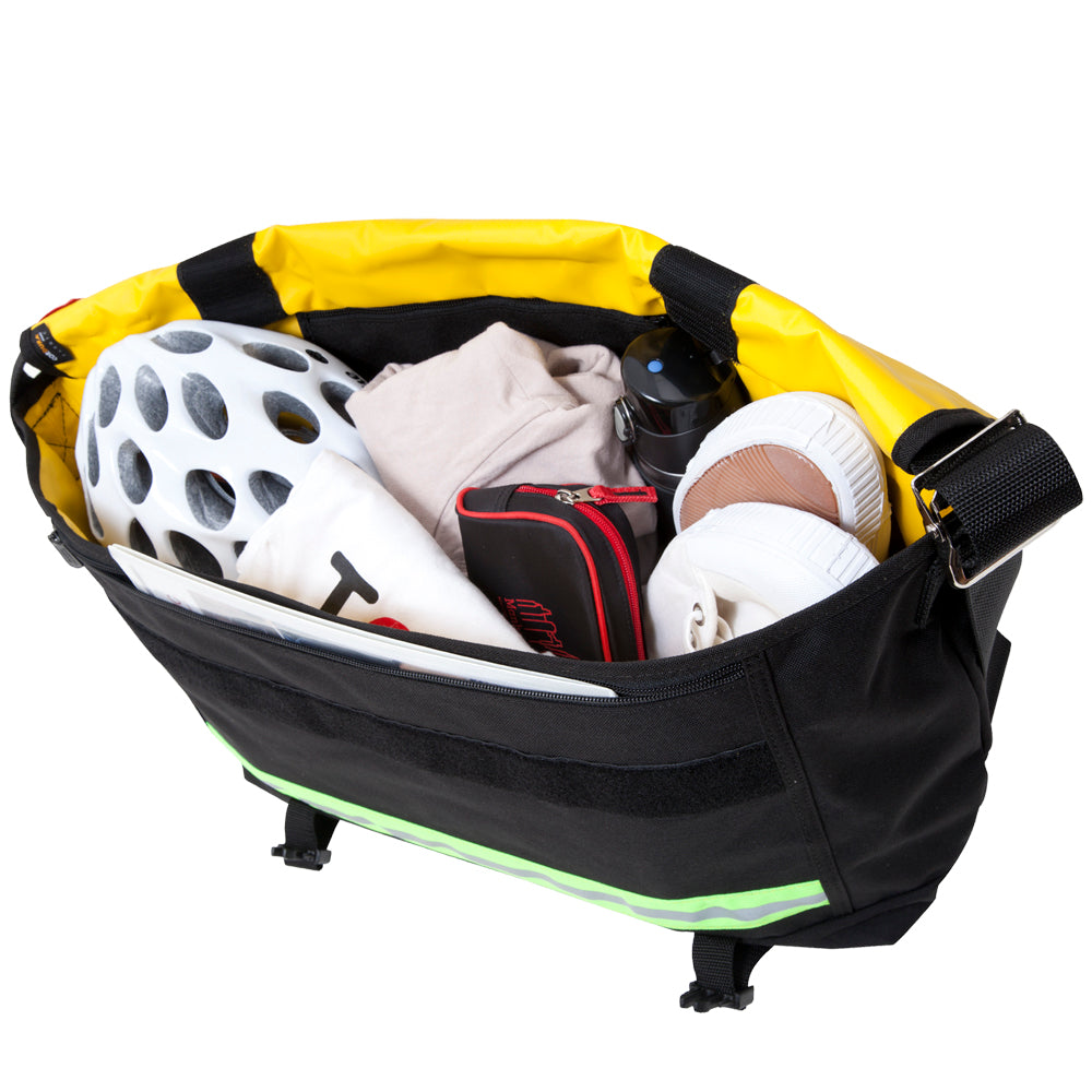 Manhattan Portage Pro Bike Messenger Bag with Stripes (LG)
