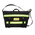 Manhattan Portage Pro Bike Messenger Bag with Stripes (MD) Black